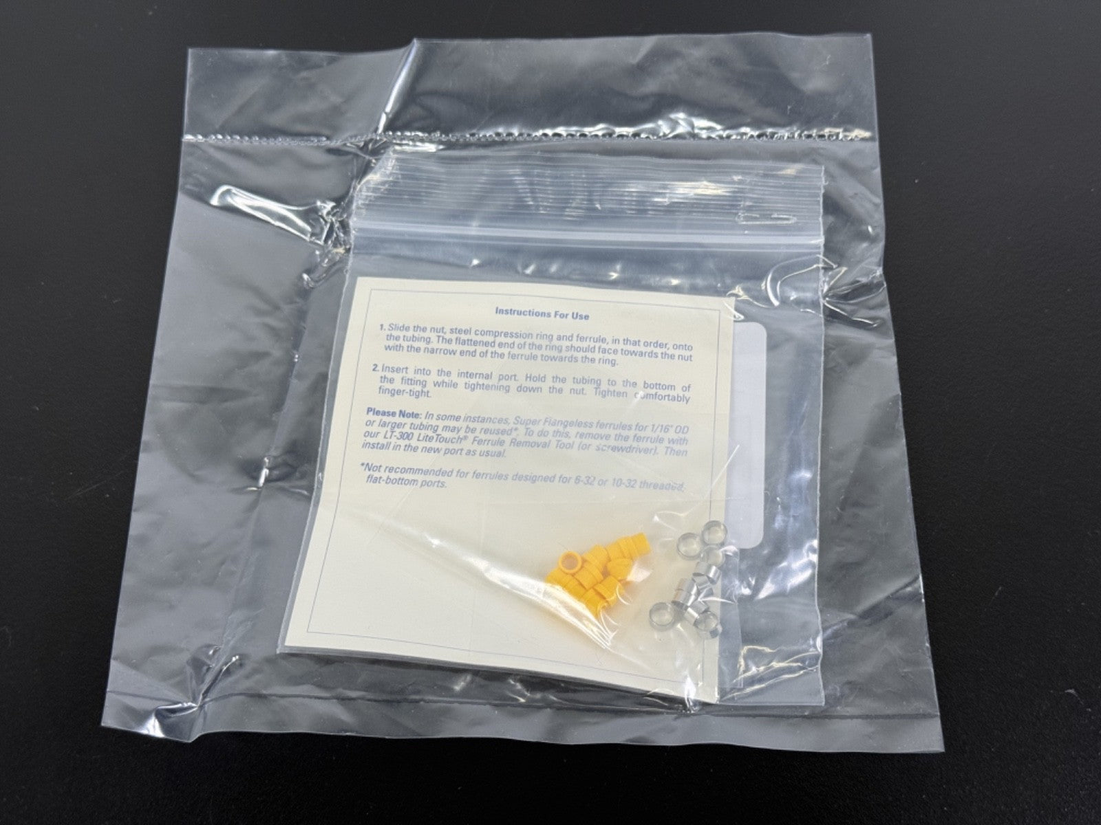 IDEXX Health & Science P 359 Superflangeless Ferrule Assembly Tefzel 1/8" – Qty1
