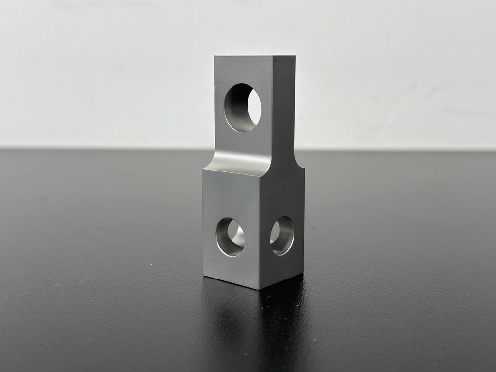 Precision Machined Aluminum Mounting Block Bracket Fixture0