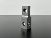 Precision Machined Aluminum Mounting Block Bracket Fixture0