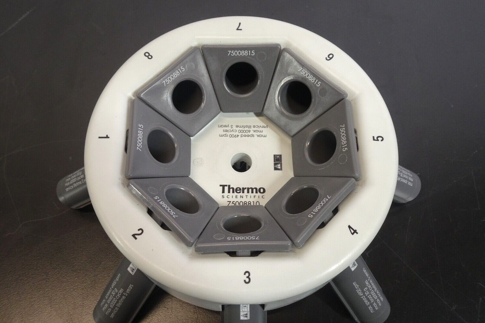 Thermo Scientific Dualspin Rotor for AccuSpin 75008810 w/ 8x Buckets1