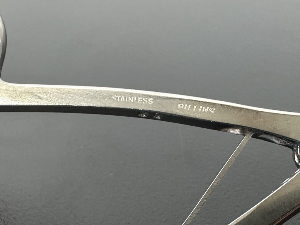 CHLD 51 4376 Stainless Surgical Dressing Forceps Angled Ring Handle3