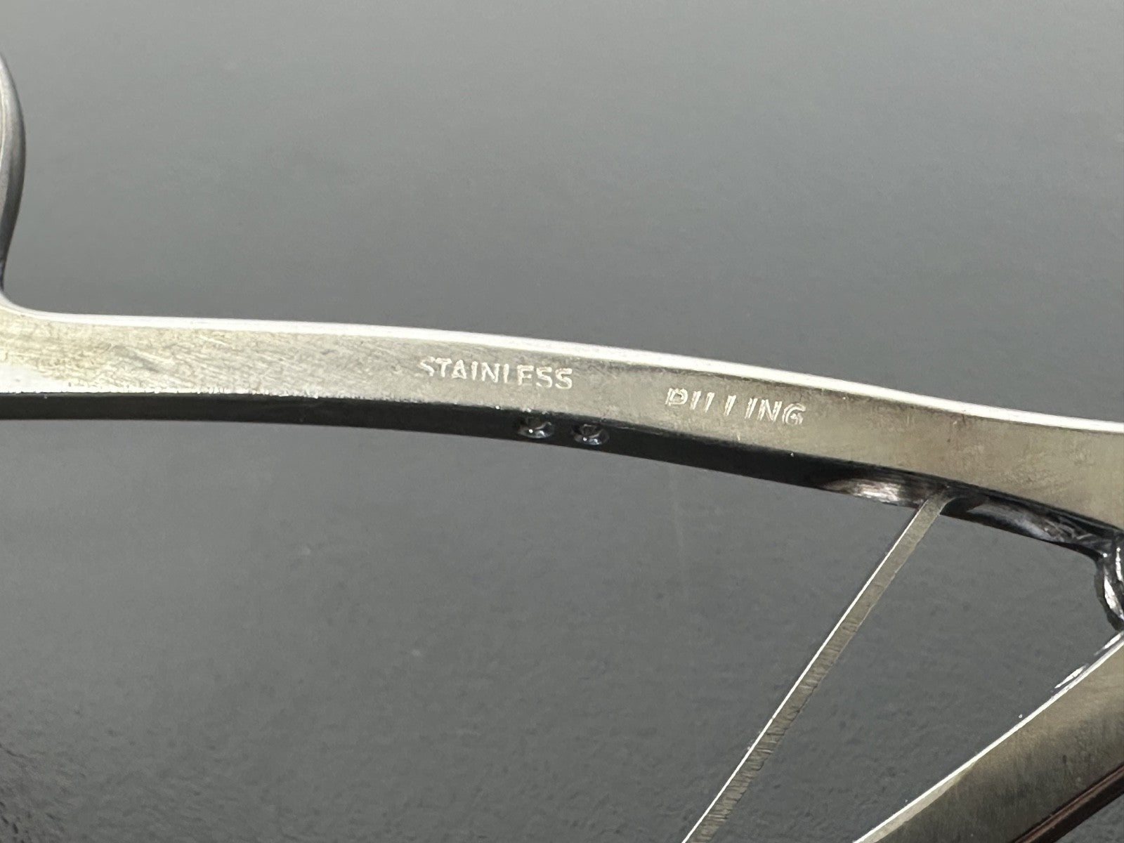 CHLD 51 4376 Stainless Surgical Dressing Forceps Angled Ring Handle3