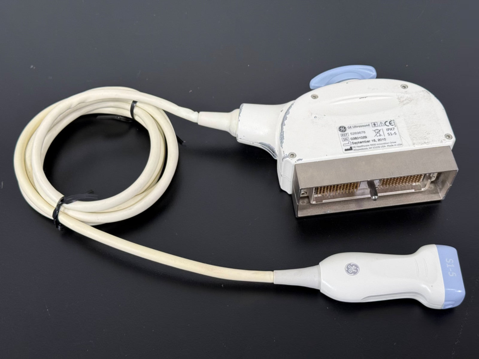 GE Ultrasound S1 5 Probe Transducer 5269878 Cardiac Phased Array0
