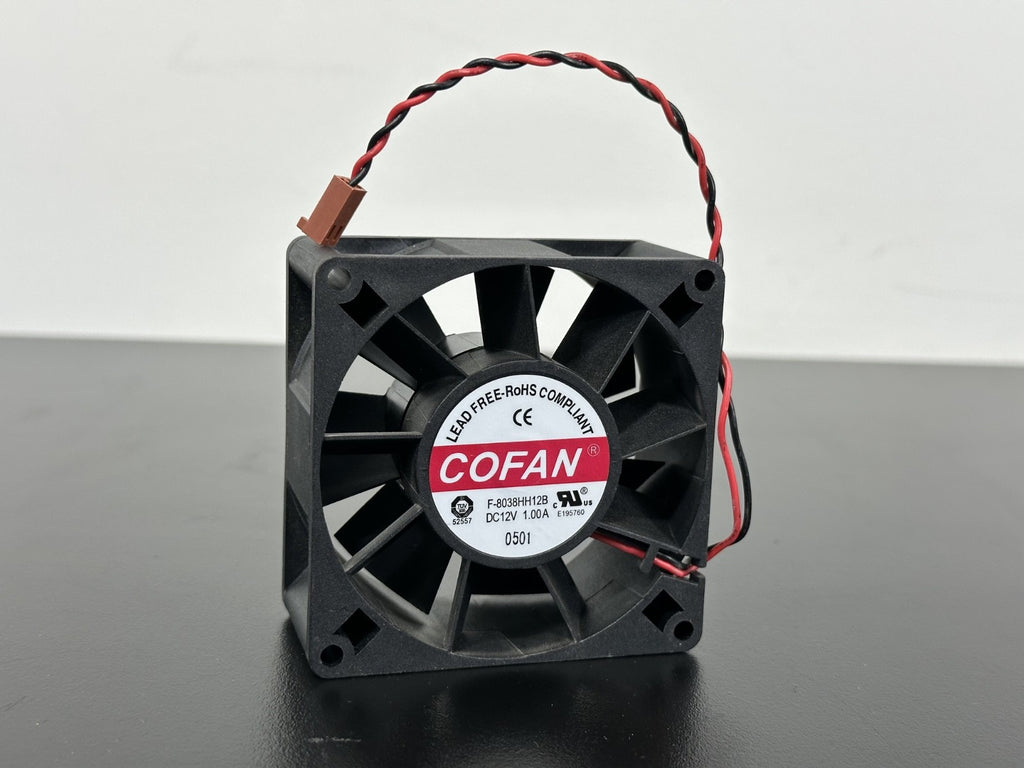 COFAN F 8038HH12B 12V DC 1.00A Brushless Cooling Fan 3 Wire1