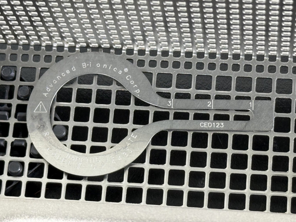 Cochlear Titaniun Surgical Instrument Tray Aesculap JF113R3