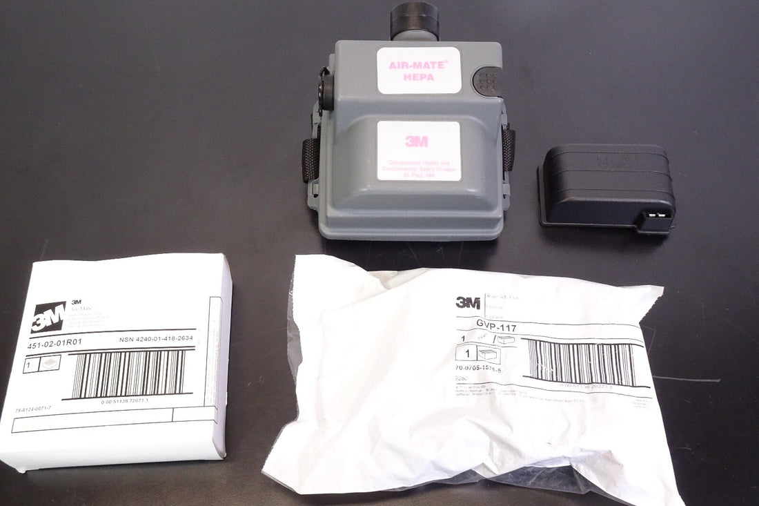 3M Air Mate HEPA AMH 12U Power Air Purifying Respirator0