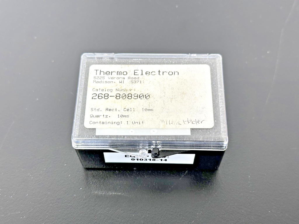 Thermo Electron 268 808300 Quartz Spectrophotometer Cell 10mm Cuvette0