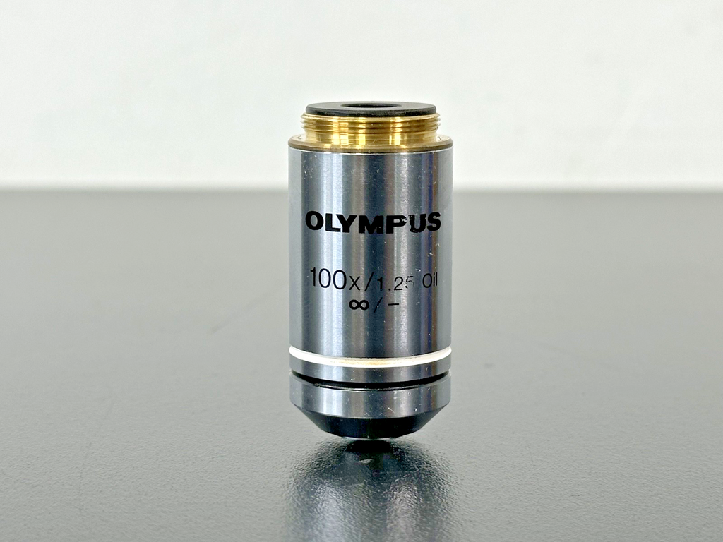 Olympus 100X 1.25 Oil Plan Objective Microscope Lens0