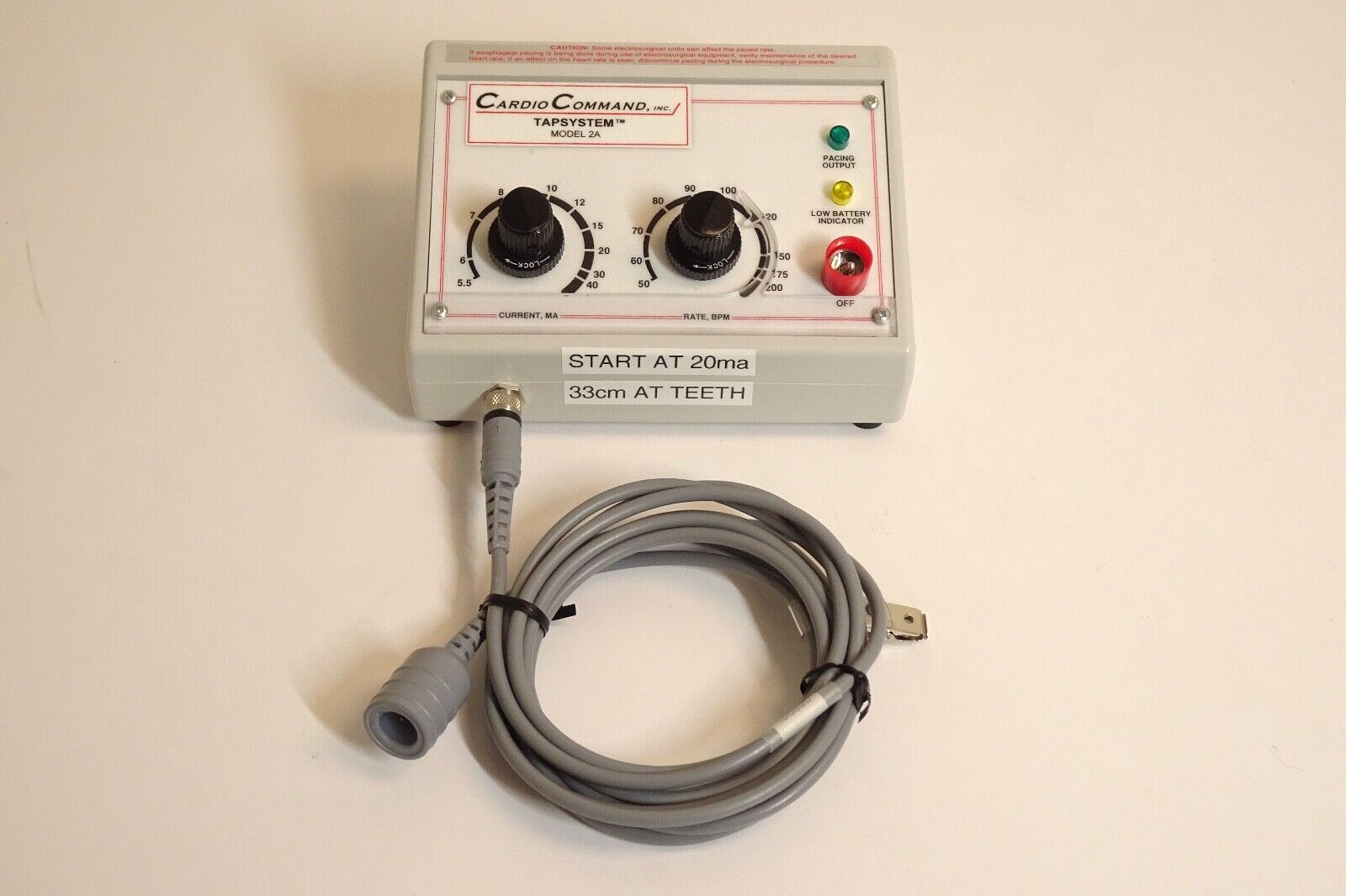 CARDIO COMMAND Model 2A TAPSYSTEM0