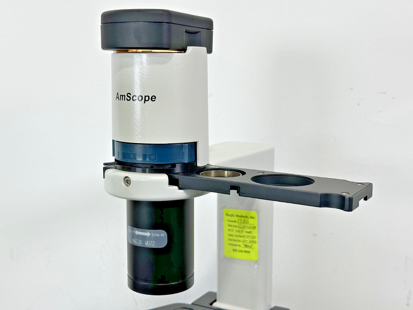 AmScope Inverted Microscope w/ MU300 Camera – Powers On – FOR PARTS / REPAIR3