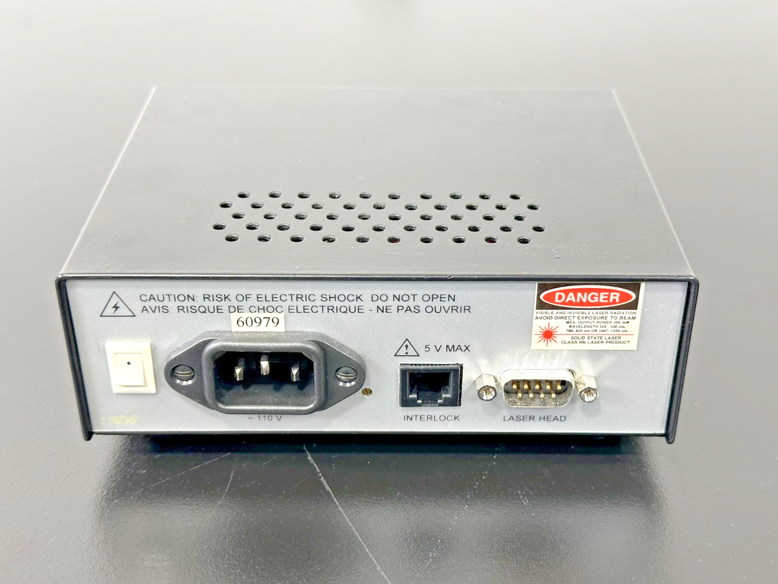 CrystaLaser CL 1000 Diode Pumped Crystal Laser Power Supply Working5