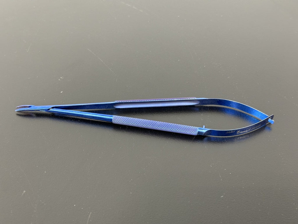 JARIT Storz 278 079TI Titanium Castroviejo Corneal Spring Scissors0
