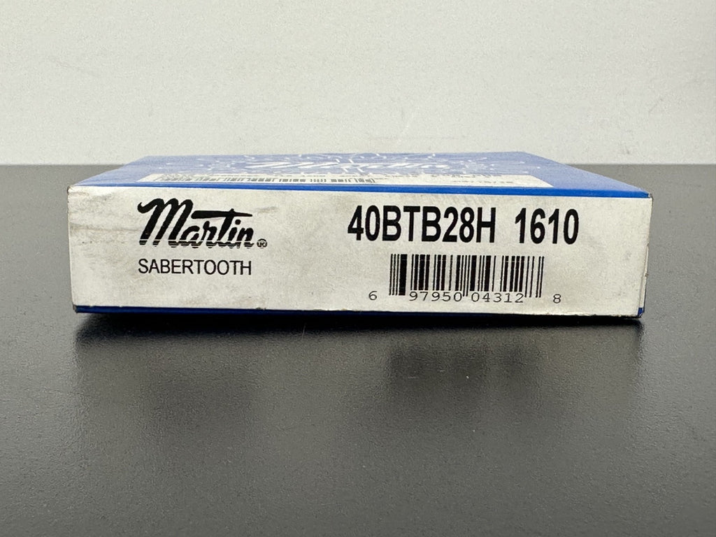 Martin 40BTB28H Sabertooth Chain Sprocket 28 Tooth ANSI #40 New1