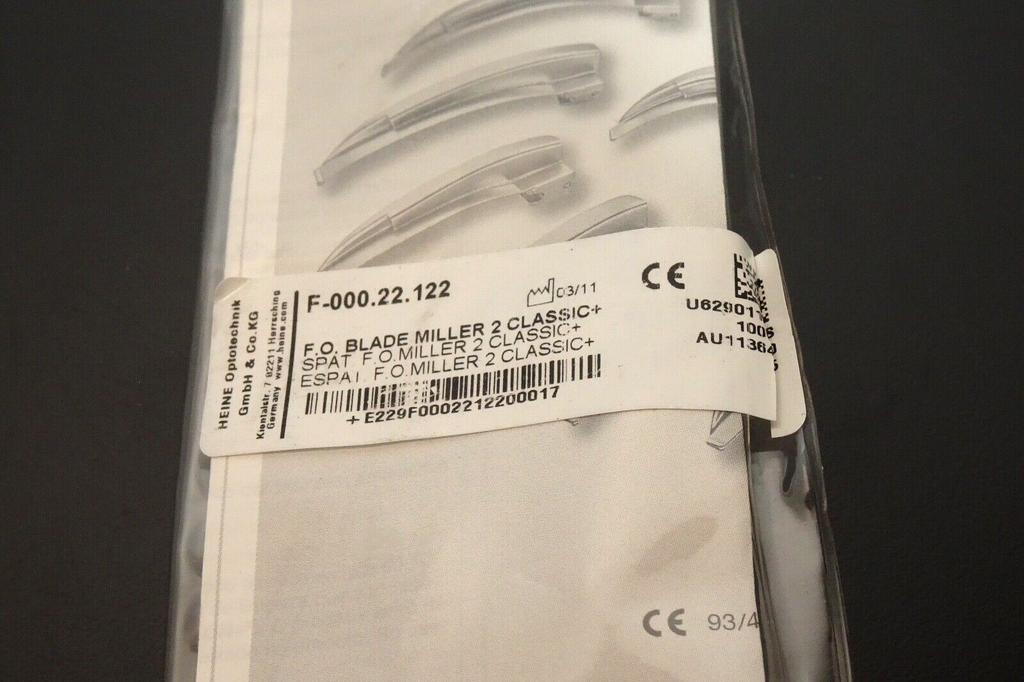 HEINE F 000.22.122 fiber Optic Blades2