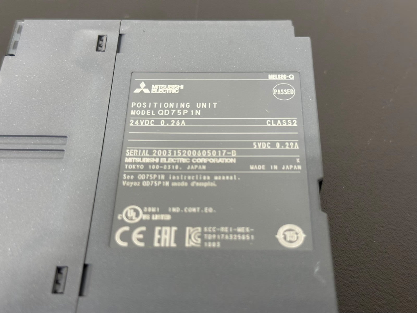 Mitsubishi Electric QD75P1N MELSEC Q Positioning Unit PLC Module Q Series4