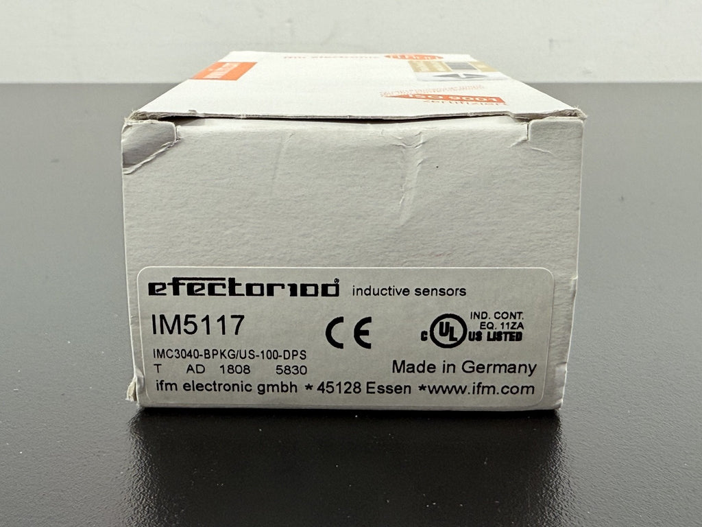 IFM EFECTOR IMC3040 BPKG/US 100 DPS IM5117 10 36VDC NSMP1
