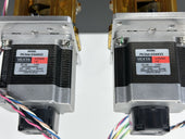 Lot of 2 Meiden SCV Vacuum Actuators w/ Vexta PK266 02AR22 Motors3