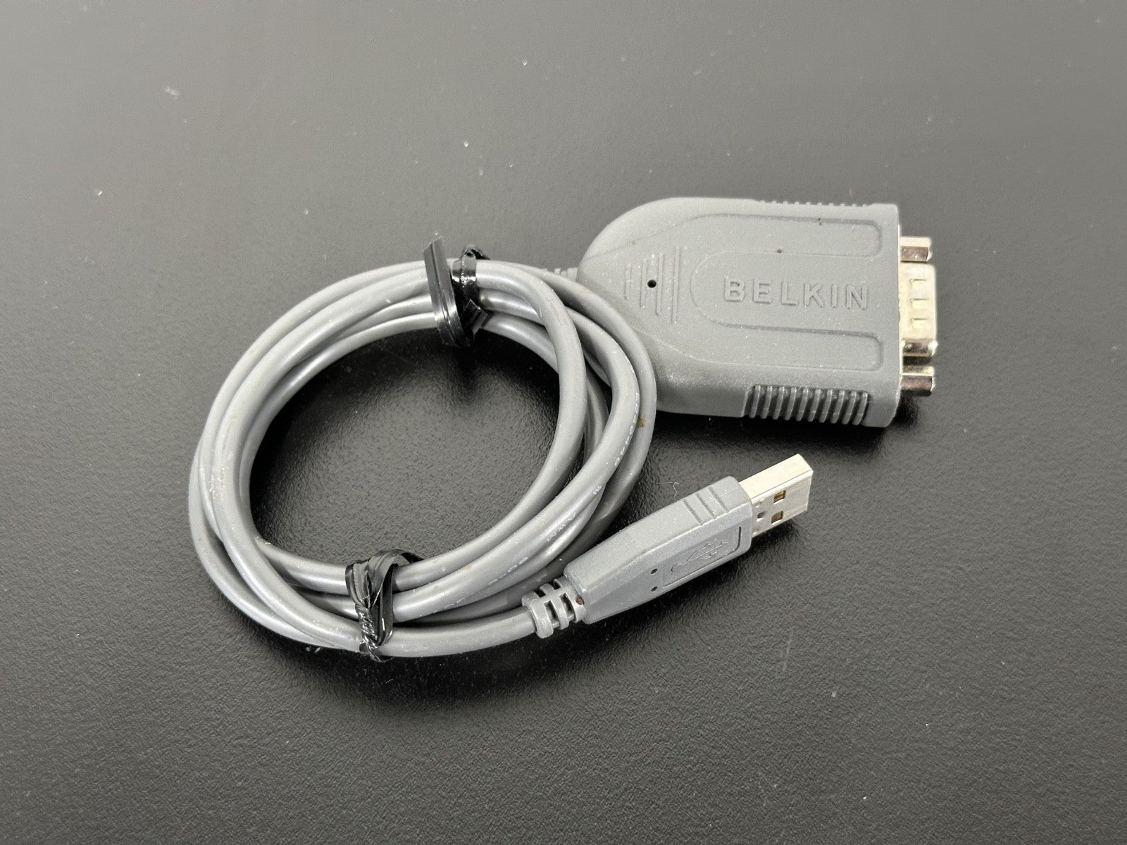Belkin F5U257 USB to Serial Adapter RS232 DB9 Converter Cable0