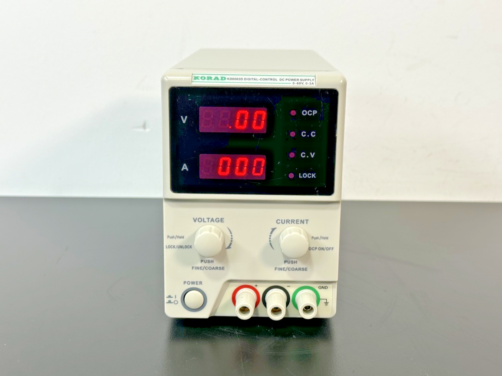 KORAD KD6003D Digital Control DC Power Supply 60V 3A Tested Working0