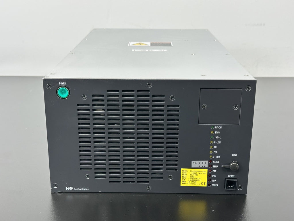 NRF Technologies NL055400KT 02XS RF Generator Power Supply 2kVA0