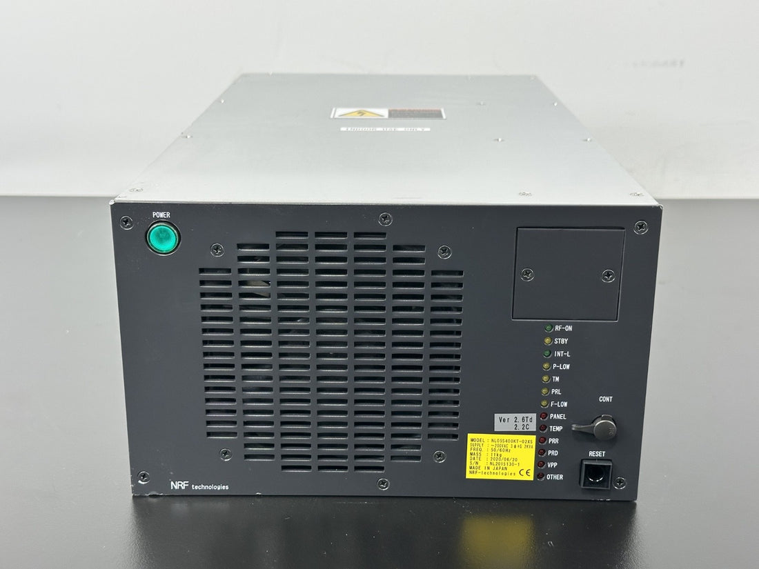 NRF Technologies NL055400KT 02XS RF Generator Power Supply 2kVA0
