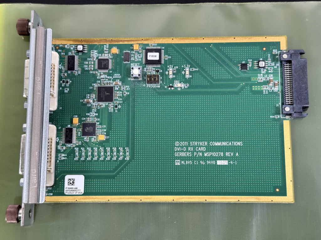 STRYKER COMMUNICATIONS DVI D RX CARD1