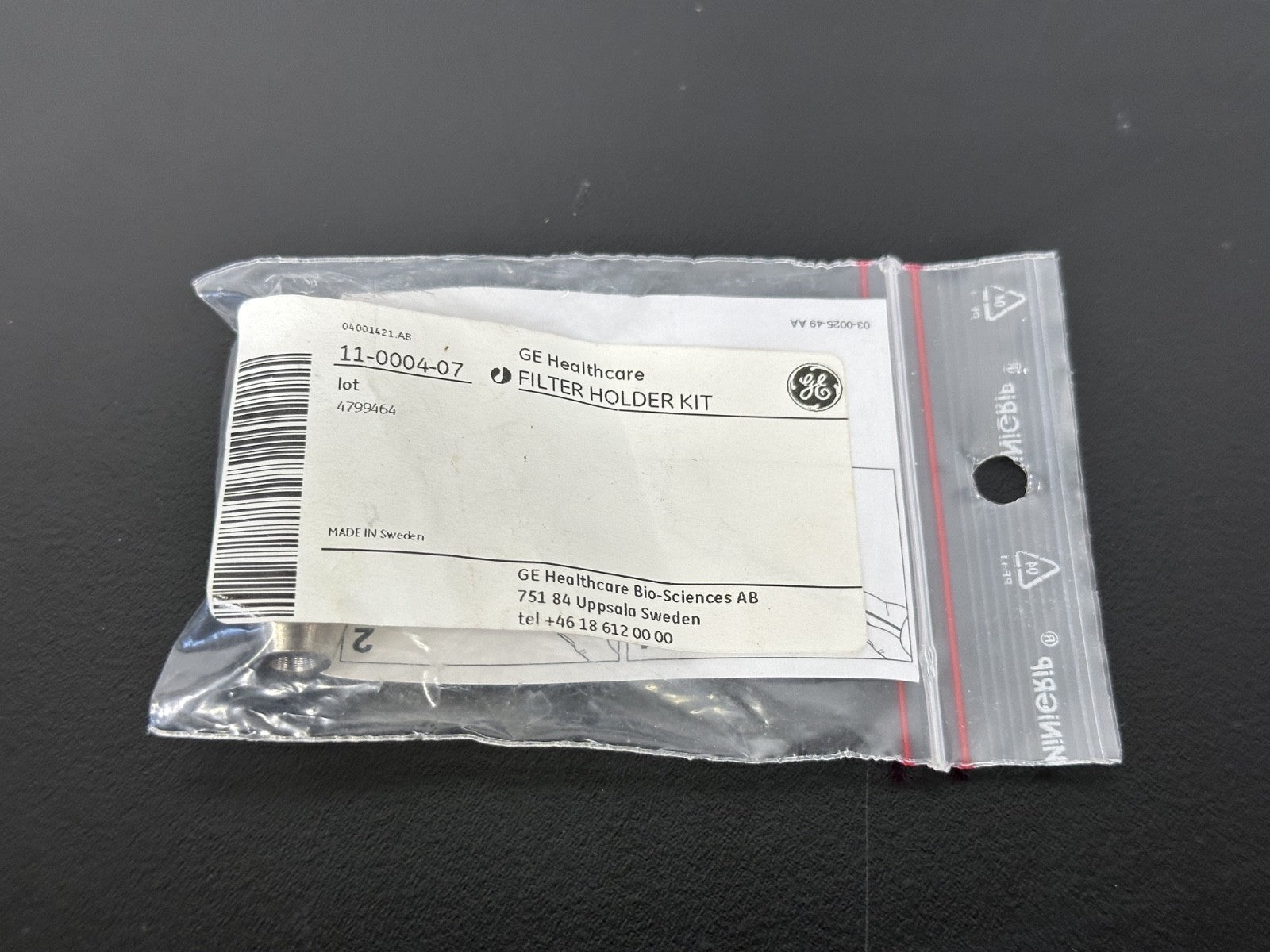 GE Healthcare 11 0004 07 Filter Holder Kit New Sealed0