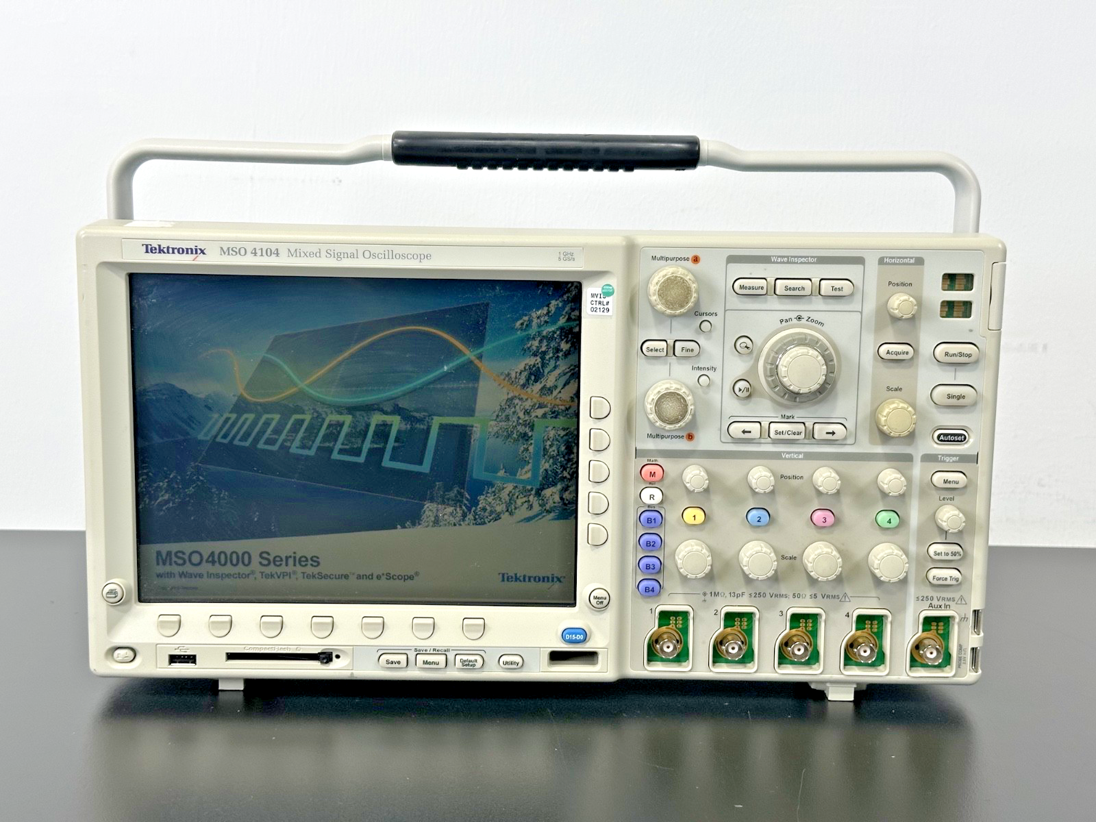 Tektronix MSO4104 1GHz 5GS/s 4+16 Channel Mixed Signal Oscilloscope  Working0