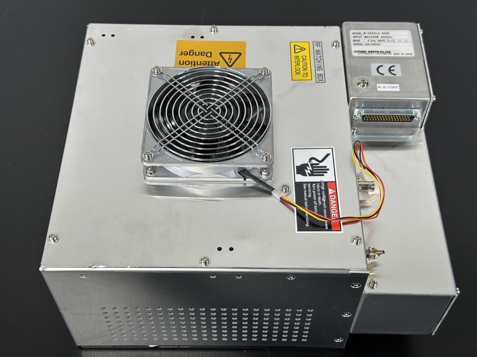 Pearl Kogyo M 05A2LS 400K 400kHz RF Matching Box Network 500W0