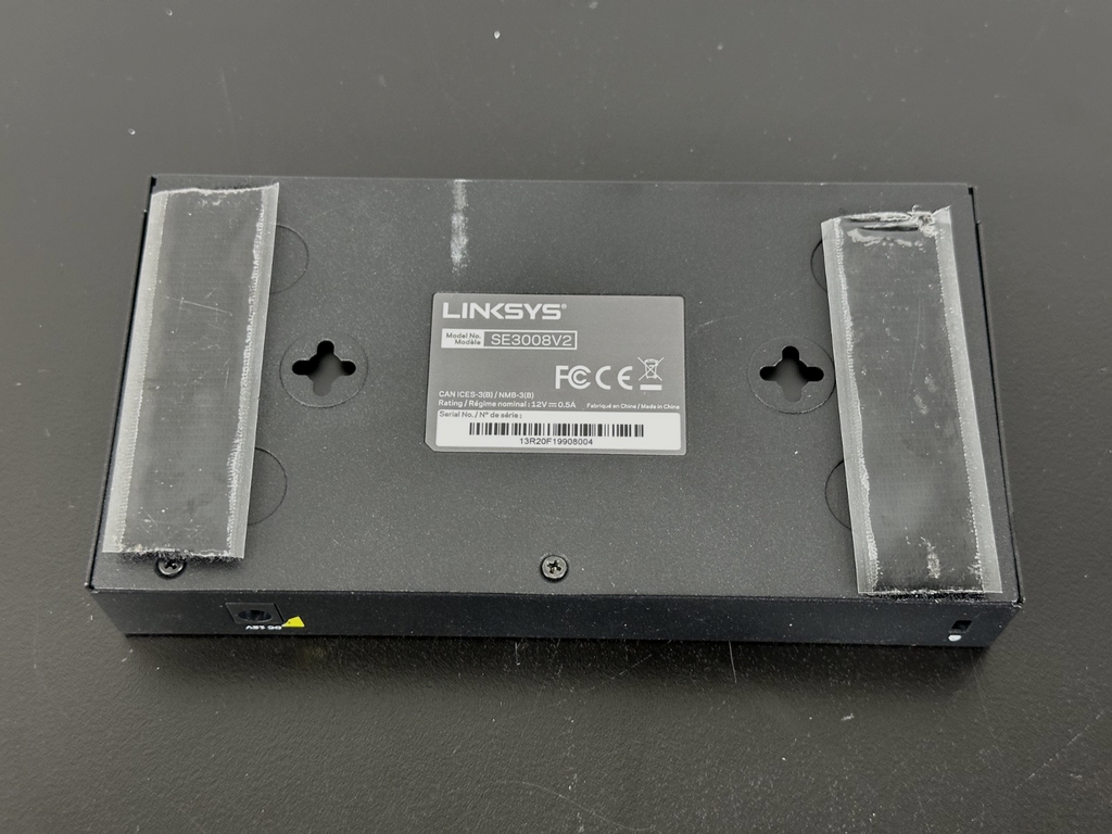 Linksys SE3008V2 8 Port Gigabit Ethernet Network Switch4