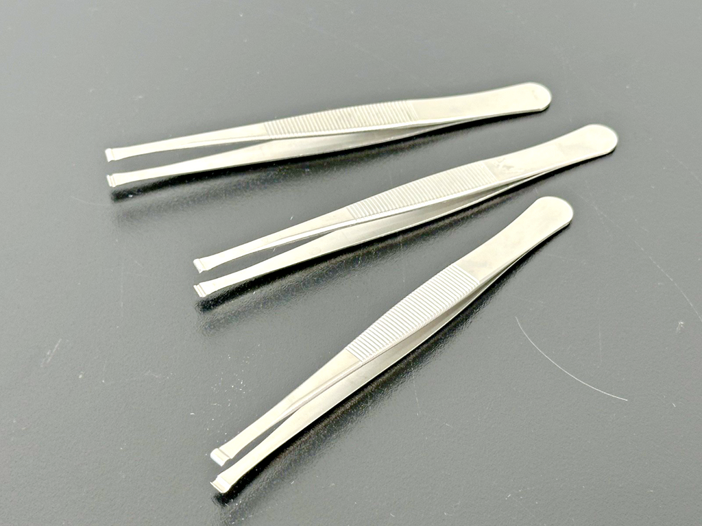 Lot of 3 Lindstrom Precision Tweezers TL582 SA 578 SA1