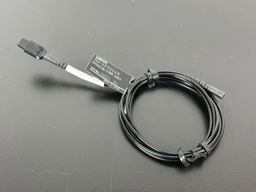 Omron ZW XF7002R 2m Extension Fiber Cable Sensor Cable Used0