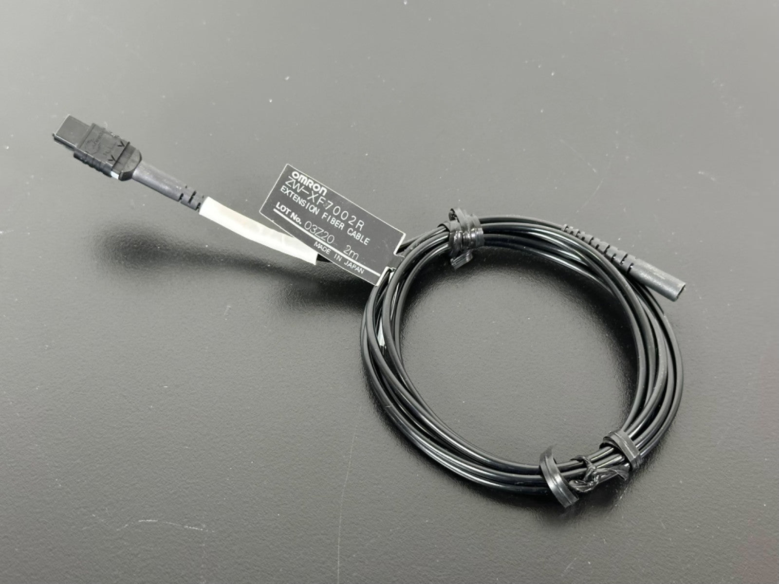 Omron ZW XF7002R 2m Extension Fiber Cable Sensor Cable Used0