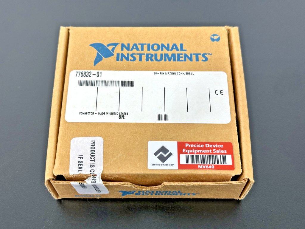 National Instruments NI 776832-01 68-Pin Connector Backshell Kit Open Box1