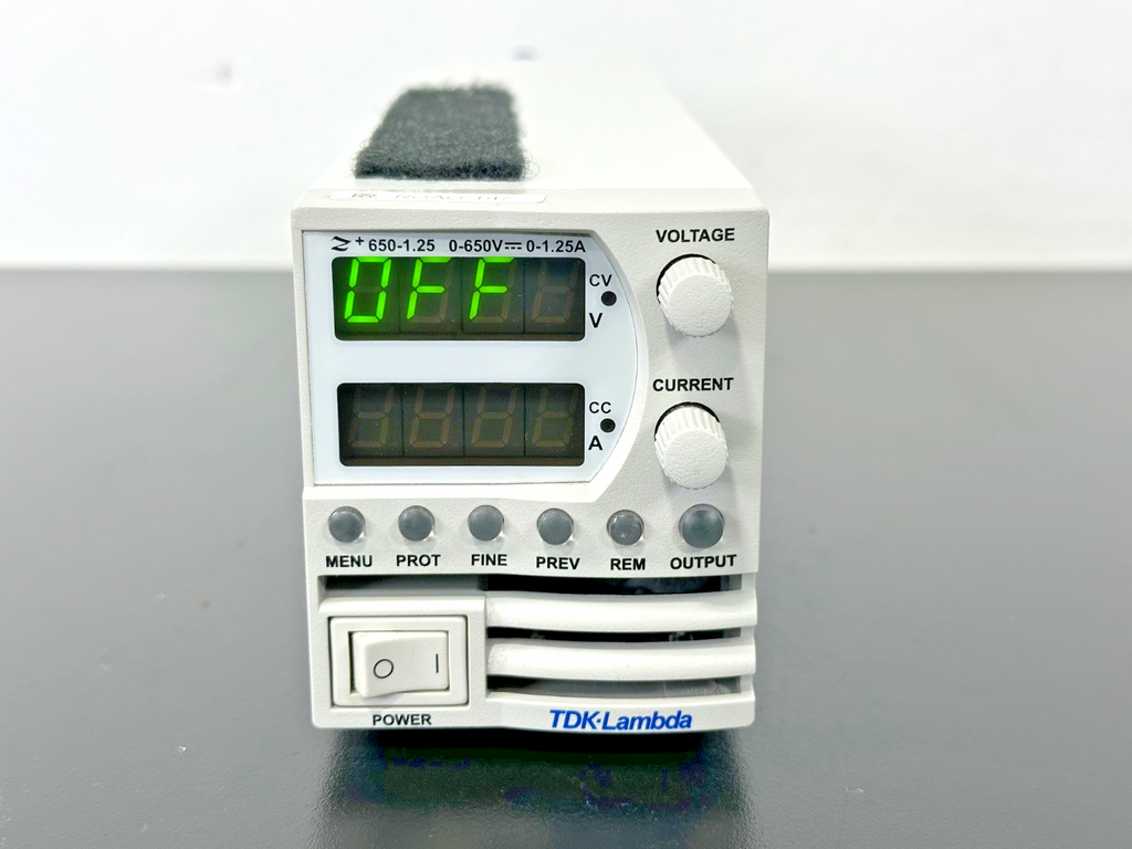 TDK Lambda Z650 1.25 Programmable DC Power Supply 650V 1.25A Powers On Working1