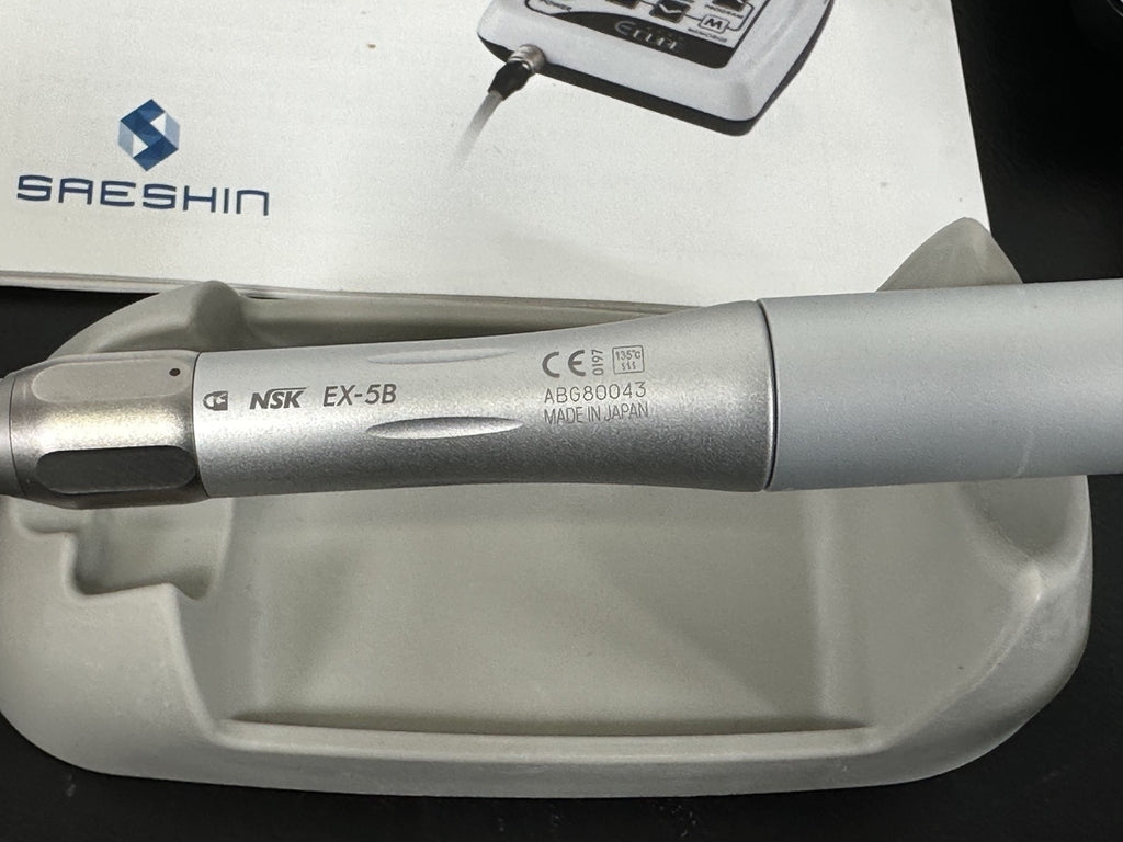 Saeshin E Cube Endodontic Motor NSK EX 5B Handpiece Foot Pedal4