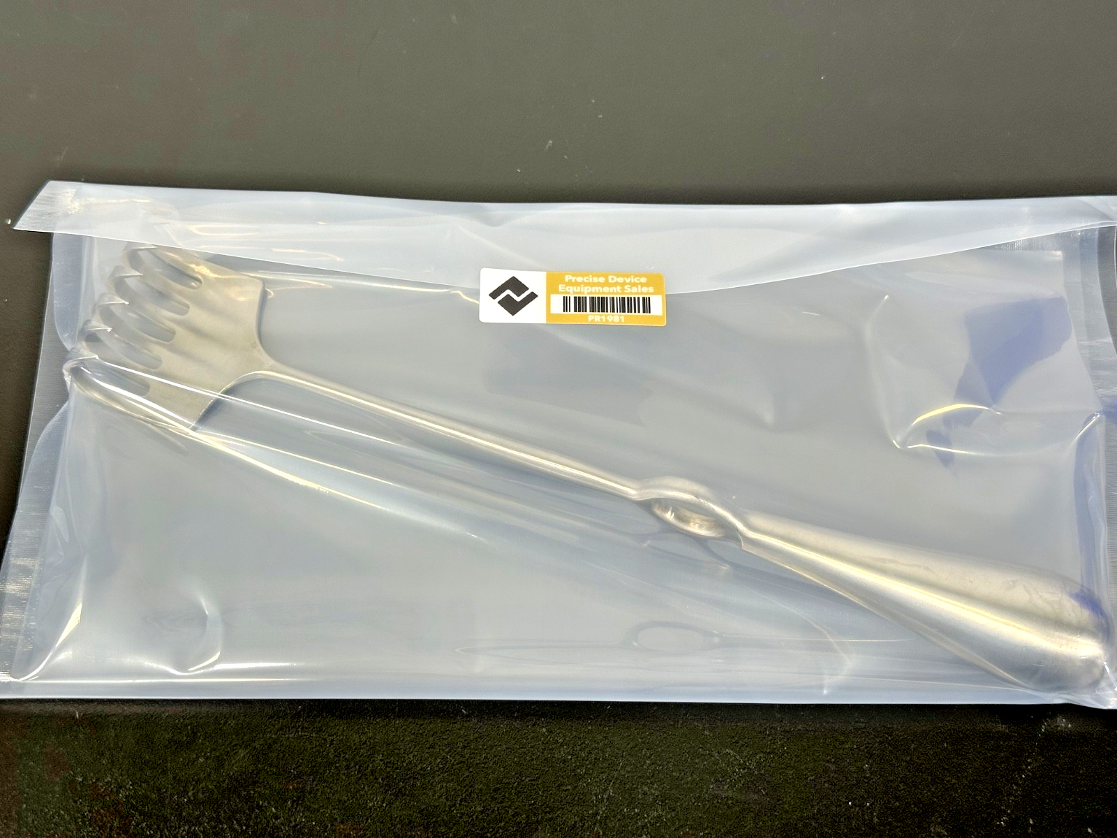 Aesculap MG067R Krasky Retractor 11" 6 Sharp Prongs German Stainless5