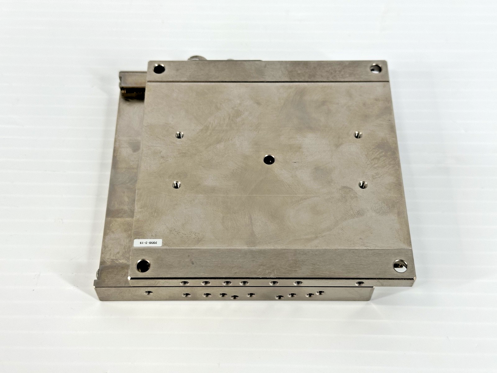 Large Stainless Steel Manual XY Positioning Stage 20D0 3 192