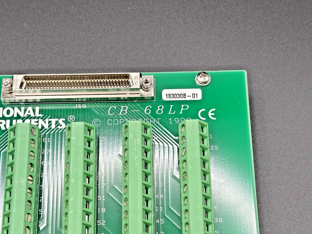 National Instruments CB 68LP 68 Pin Terminal Block 183030B 01 Working1