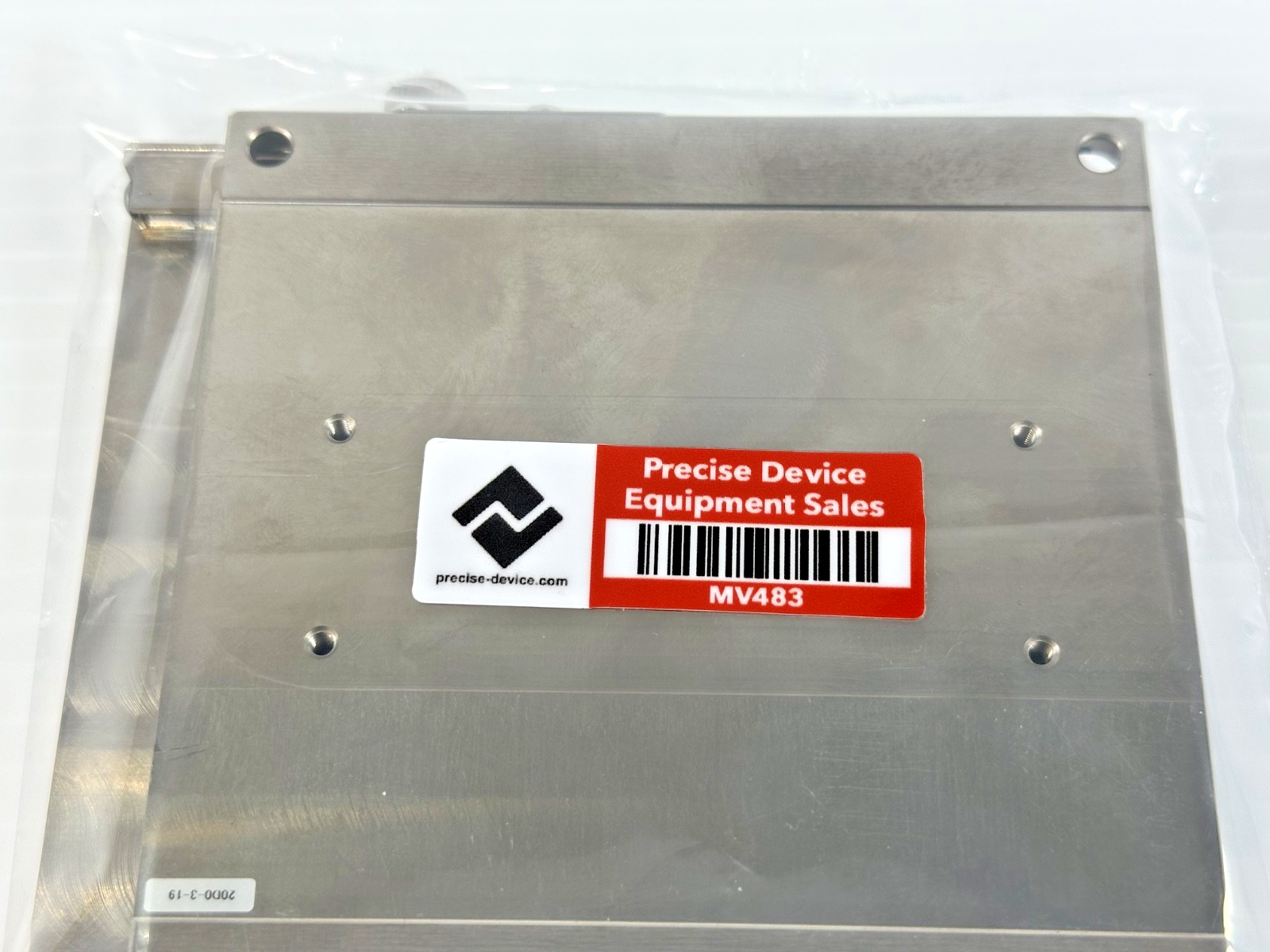 Large Stainless Steel Manual XY Positioning Stage 20D0 3 194