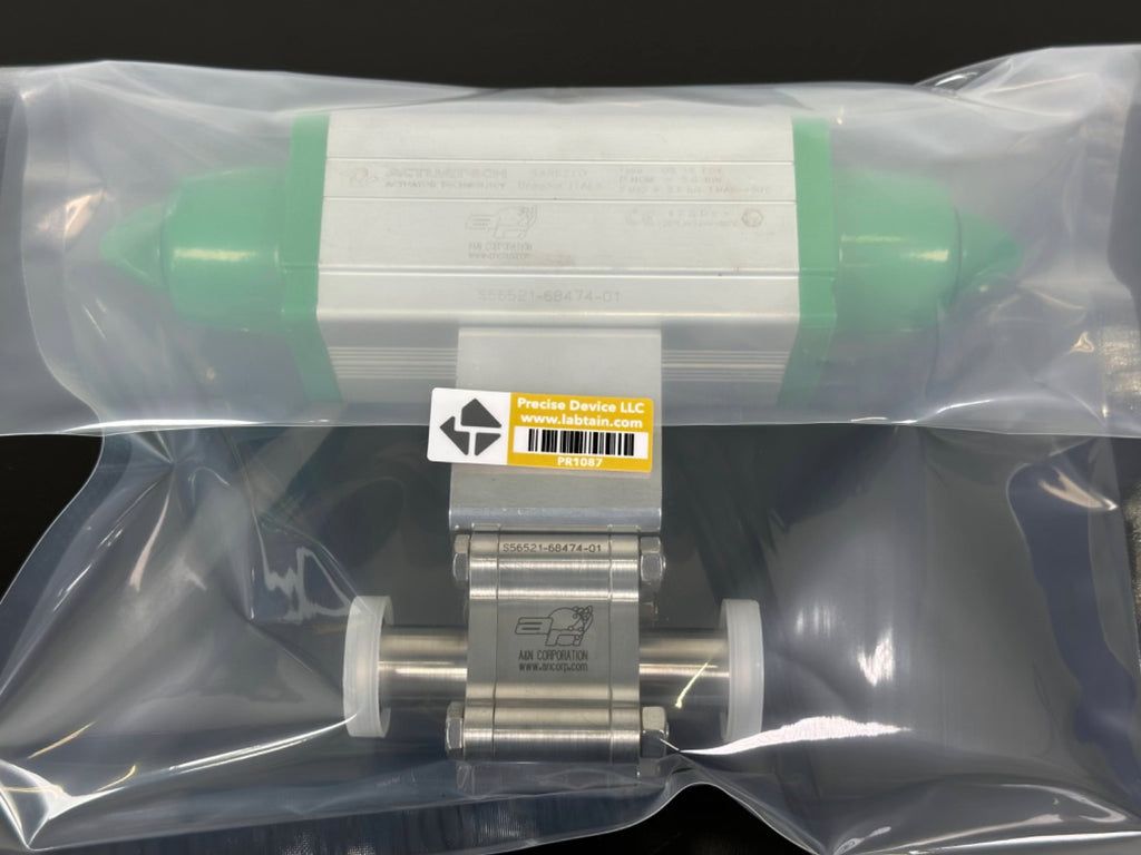 Actuatech GS 15 F04 Pneumatic Actuator w/ A&N Ball Valve B4075 0F16 AS Stainless5
