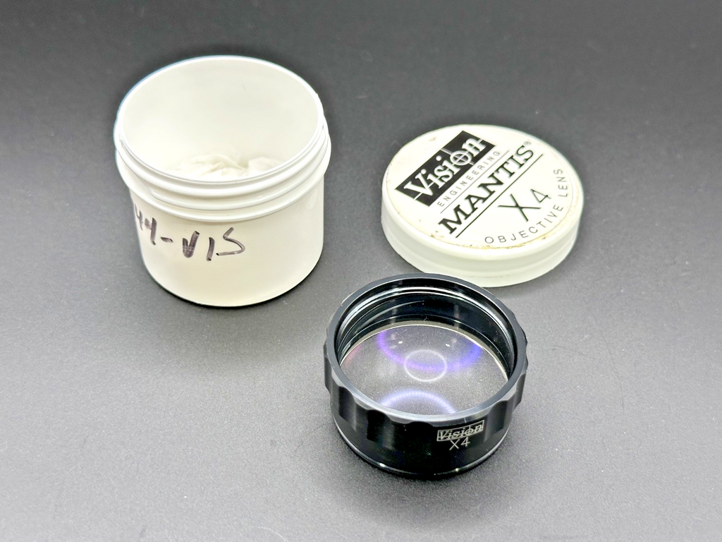 Vision Engineering Mantis X4 Microscope Objective Lens with Case0