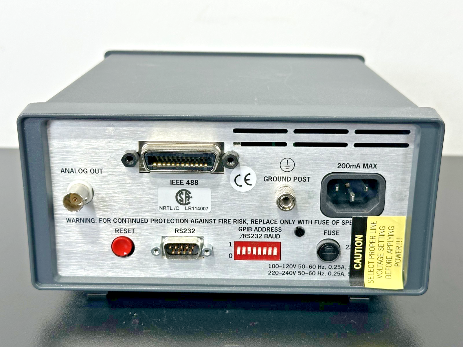 Newport 1830 C Picowatt Digital Optical Power Meter IEEE 488 GPIB Working3