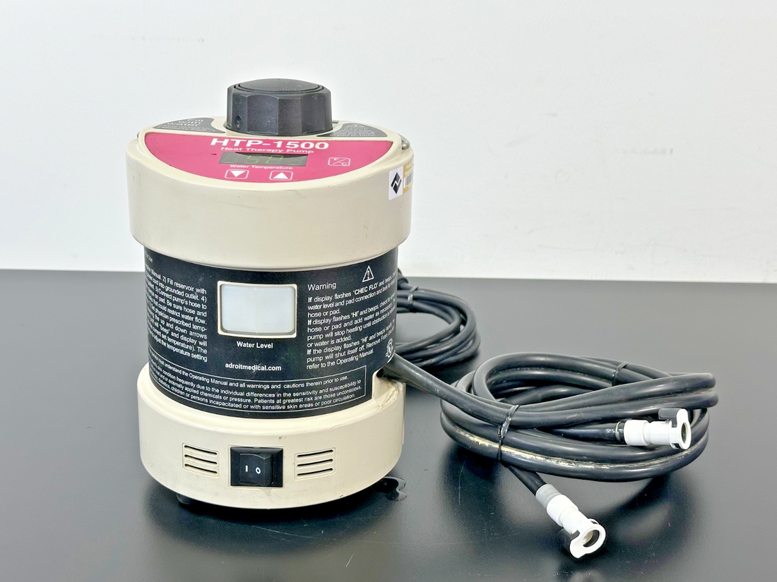 Adroit Medical HTP 1500 Heat Therapy Pump w/ Hose Assembly Powers On0