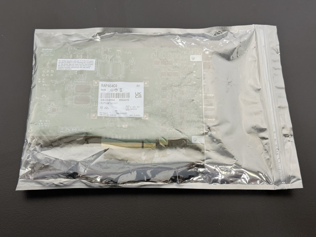 Matrox RAP4G4C6 Rapixo CXP Quad Grabber2