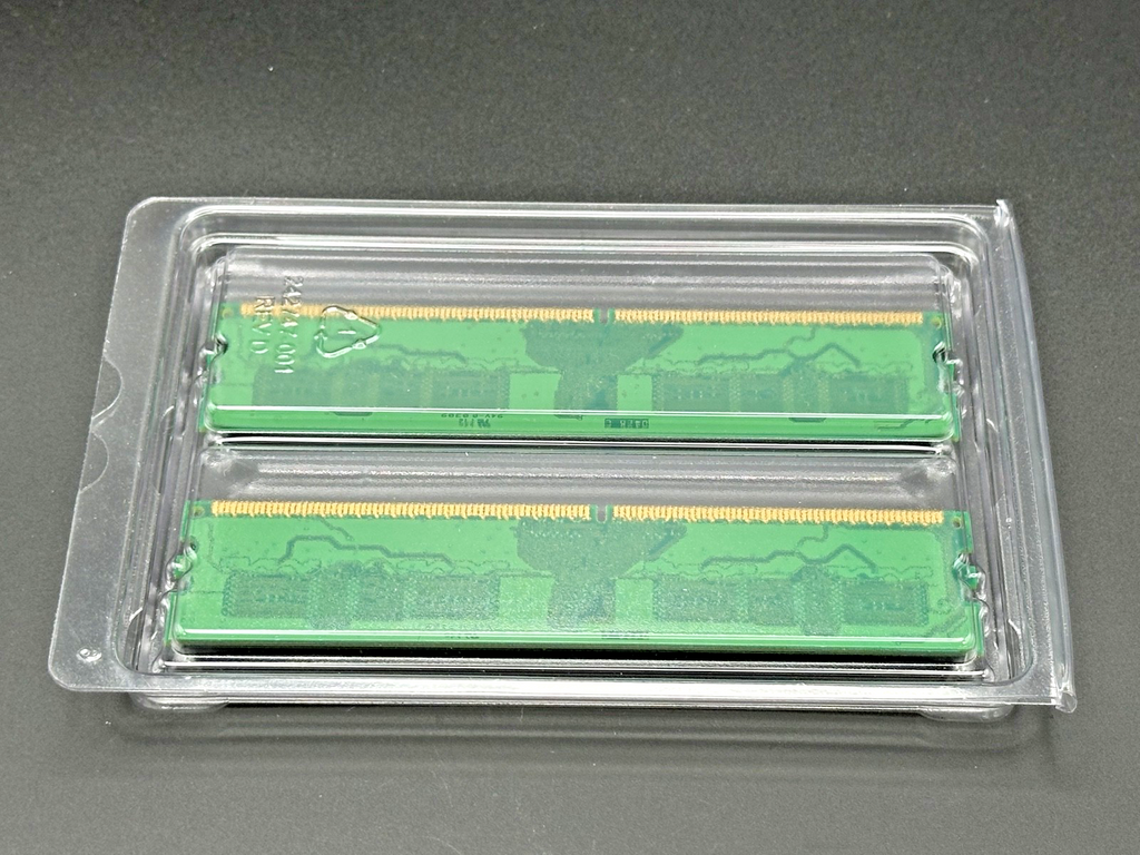 Micron 2GB 2x1GB DDR2 800 PC2 6400U Desktop RAM Memory Kit Brand New3