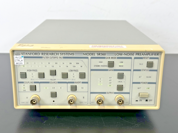 Stanford Research Systems SR570 Low Noise Current Preamplifier DC 1MHz Working