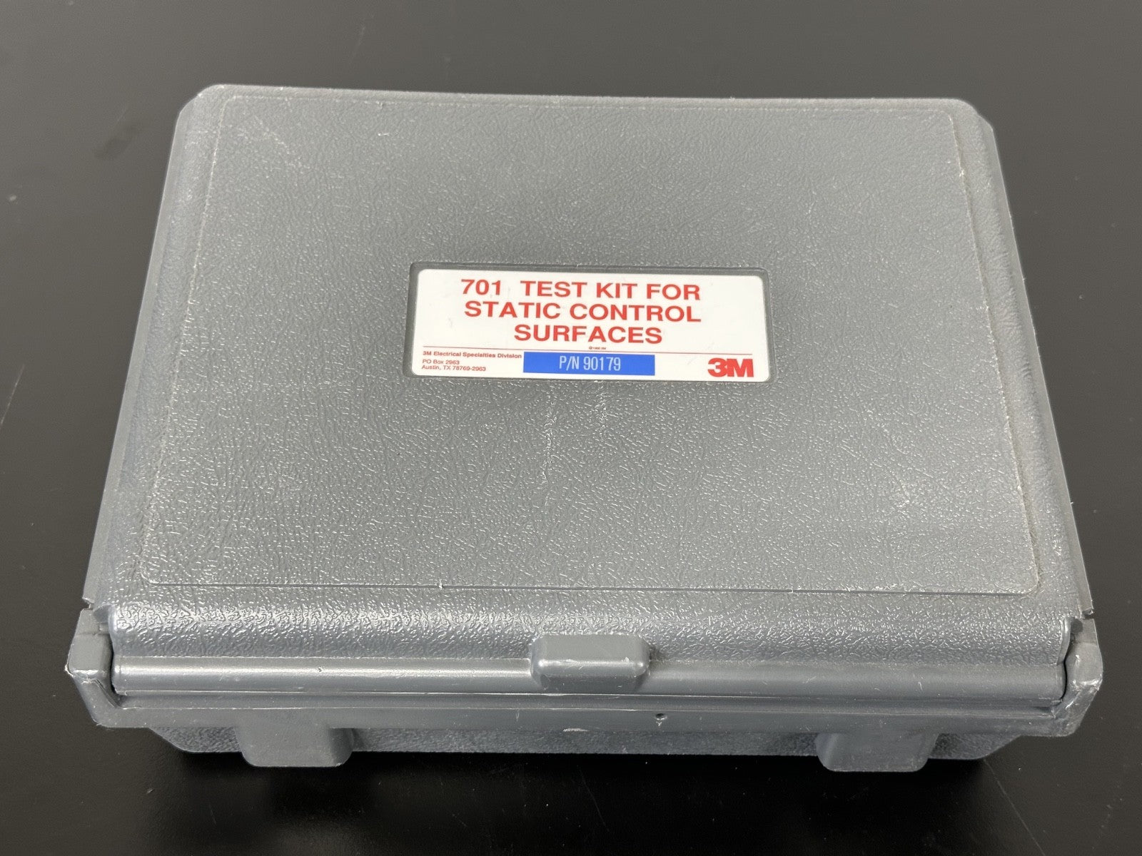 3M 701 Megohmmeter Static Control Surface Test Kit P/N 90179 w/ Case4