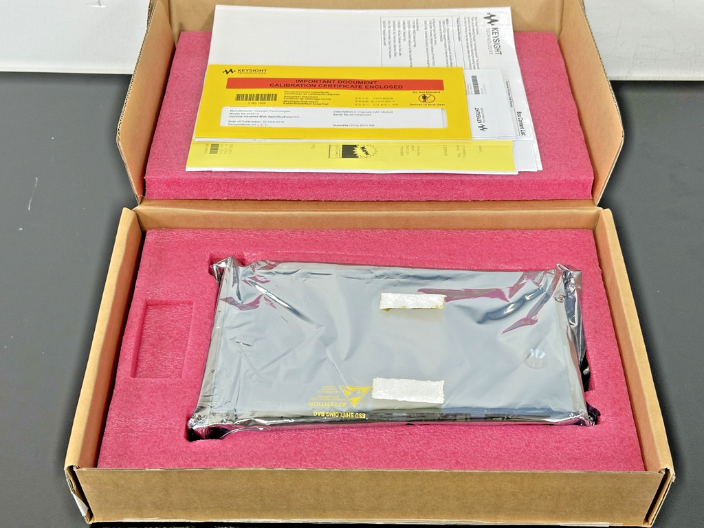 Keysight 34951A 4 Channel Isolated D/A Converter DAC Module w/ Waveform Memory1