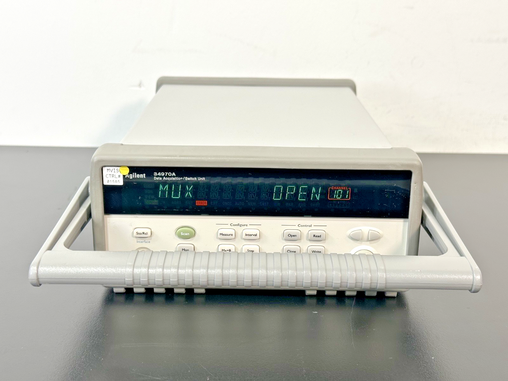 Agilent 34970A Data Acquisition Switch Unit w/ 3x 34901A Multiplexer0